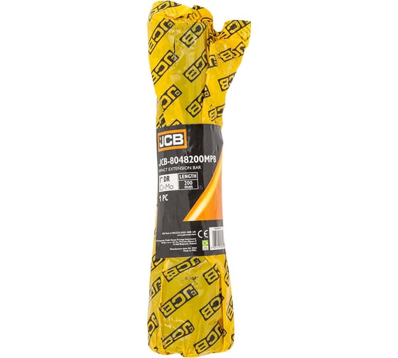 Удлинитель ударный 200 мм, 1"DR JCB JCB-8048200MPB(59180)