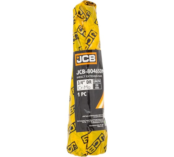 Удлинитель ударный 150 мм, 3/4"DR JCB JCB-8046150MPB(59173)