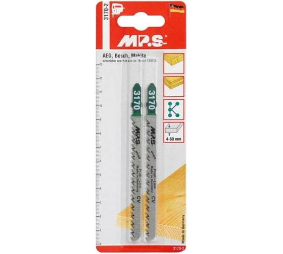 Пилки по дереву (2 шт; 115х90х3 мм) MPS 3170-2
