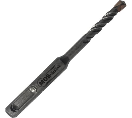 Бур по бетону и кирпичу 2 кромки, 12x310 мм, SDS-Plus МОS-DISTAR MS-B2C12Х310