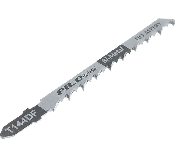 Пилки для лобзика Bi-metal T144DF (100x75 мм; 8-60 мм; 6 TPI) Pilorama 551443