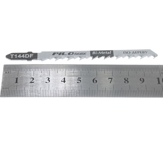 Пилки для лобзика Bi-metal T144DF (100x75 мм; 8-60 мм; 6 TPI) Pilorama 551443