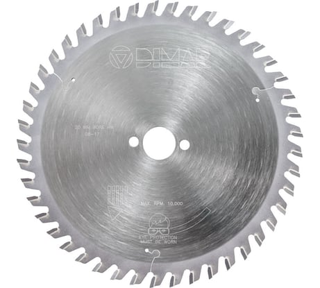 Диск пильный тонкий пропил для ДСП и МДФ (160x20x2.2 мм; Z48) Dimar 91105383