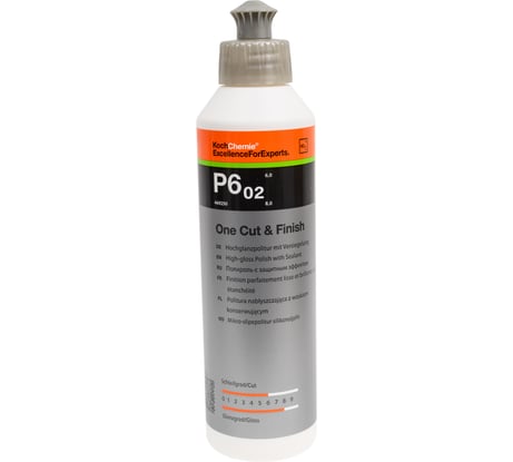 Полировальная паста с герметизирующим эффектом One Cut _ Finish P6.02 469250 250 мл Koch Chemie 053984 2885