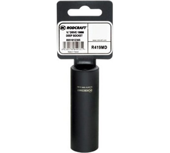 Головка торцевая ударная удлиненная 19 мм R419MD RODCRAFT 8951012365