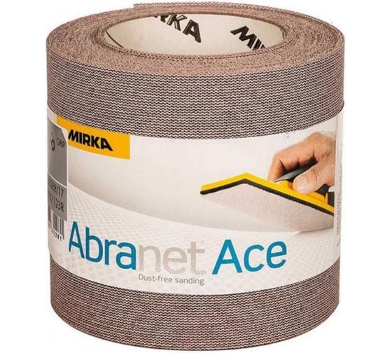 Бумага шлифовальная на сетчатой основе ABRANET ACE (75 мм; 10 м; P600) Mirka AC5BI001613R 1
