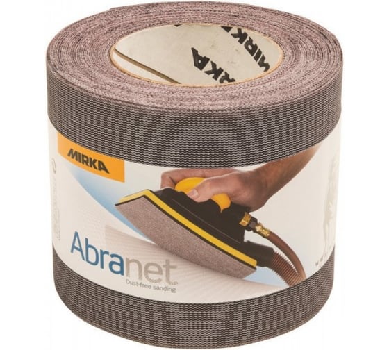 Бумага шлифовальная на сетчатой основе ABRANET (93 мм; 10 м; P80) Mirka 545BQ001803R 1