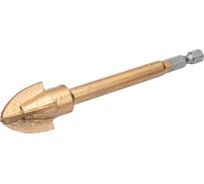 Сверло 10х100 мм, 4 грани, по керамике, стеклу, мрамору, черепице MD-STARS C/10*100