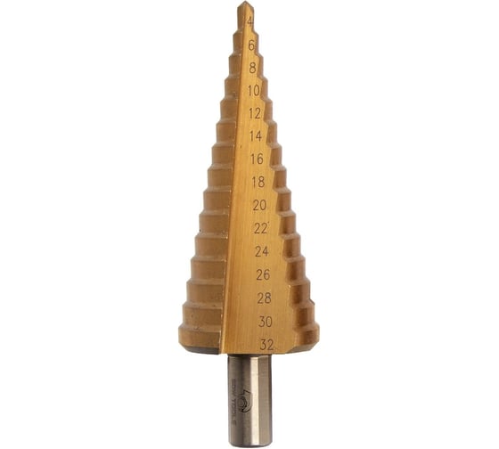 Сверло ступенчатое (4-32 мм; цх; HSS TiN) SDW TOOLS dm00432