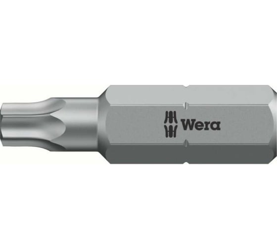 Бита вязкая твердость TX 7, 25 мм, 1/4" WERA WE-066494 1