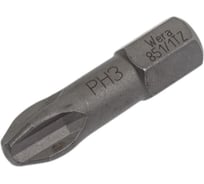 Бита торсионная вязкая твердость PH 3, 25 мм, 1/4" WERA WE-056525