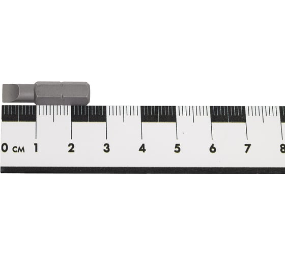 Бита шлицевая вязкая твердость 1/4", SL 0.8x5.5, 25 мм WERA WE-072057