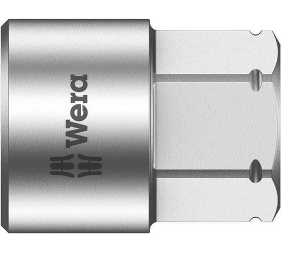 Головка торцевая шестигранная 10 мм, DR 1/4" подходит к трещотке 8005 Zyklop Mini 2 WERA WE-003690 1