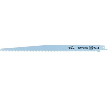 Пилка сабельная по дереву с гвоздями S300W 1 шт WORTEX SSB3003H0018A1