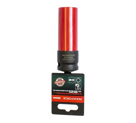 Головка ударная тонкостенная для литых дисков Mercedes-Benz 17мм, 1/2"DR Rockforce RF-9T0206C(48917)