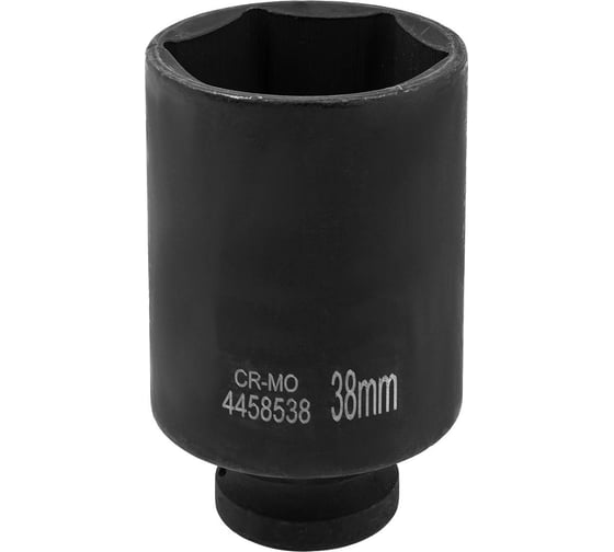 Головка ударная глубокая 38 мм, 6 гр., 1/2"DR Rockforce RF-4458538(27128) 1