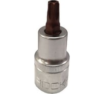 Головка-бита Premium TORX T45 с отверстием, 1/2"DR, L-55 мм Rockforce RF-34705545 Premium(46905)