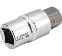 Головка-бита 6-гранная 17 мм, 1/2"DR, L-55 мм Rockforce RF-34405517(46826)
