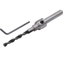 Сверло с зенкером для мебельных стяжек 5 мм/зенкер 9.5 мм, для стяжки 7x70 мм РемоКолор 35-7-577