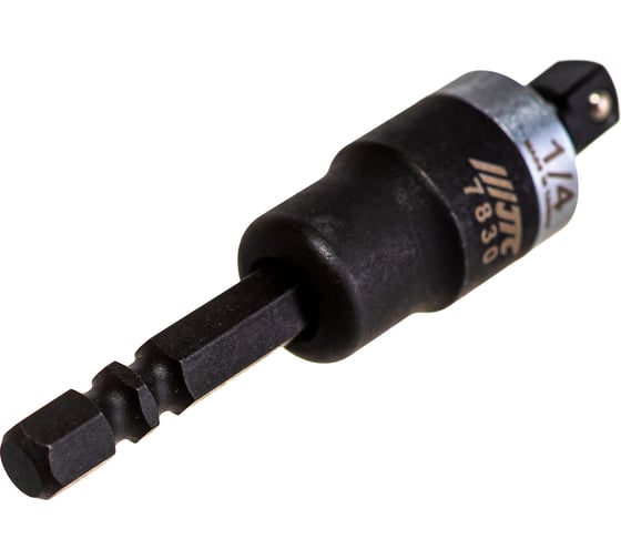 Адаптер карданный 1/4"-1/4" под шуруповерт JTC JTC-7830