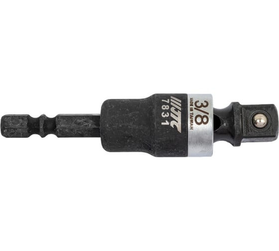 Адаптер карданный 1/4"-3/8" под шуруповерт JTC 7831