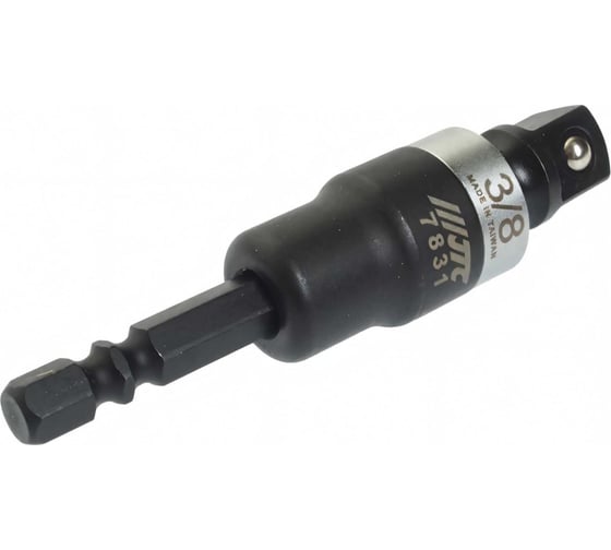 Адаптер карданный 1/4"-3/8" под шуруповерт JTC 7831