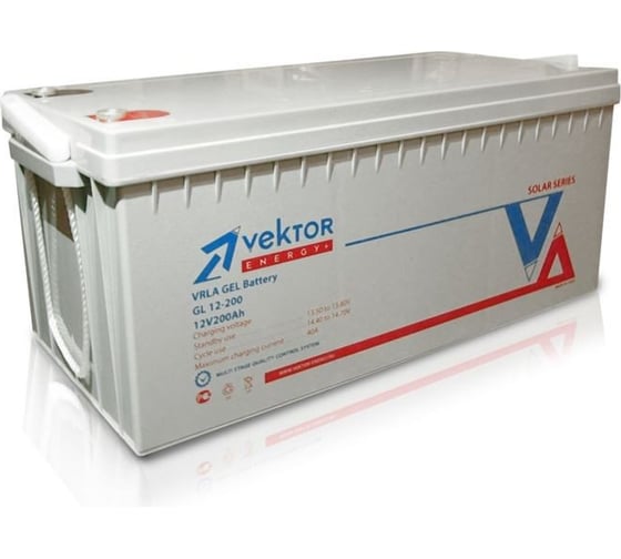 Батарея аккумуляторная Vektor Energy GL 12-200 76009