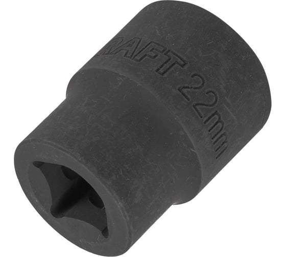 Головка 6-гранная 22 мм, 1/2"DR Forcekraft FK-44522K(59061) 1