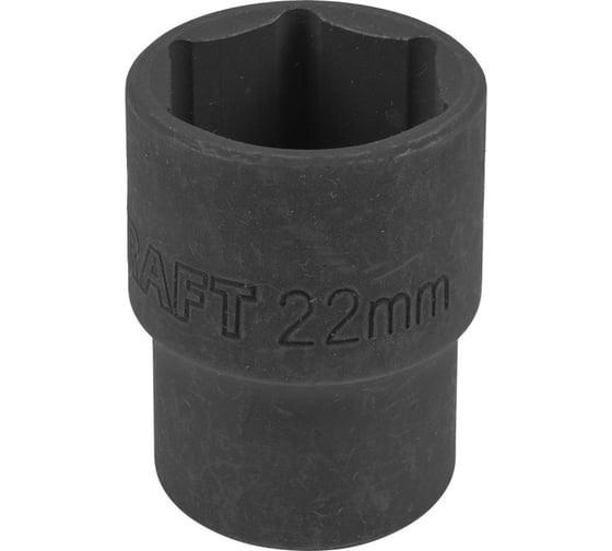 Головка 6-гранная 22 мм, 1/2"DR Forcekraft FK-44522K(59061)