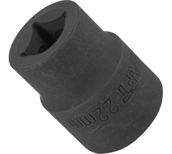 Головка 6-гранная 22 мм, 1/2"DR Forcekraft FK-44522K(59061)