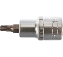 Головка-бита Premium TORX T30 с отверстием, 1/2"DR, L-55 мм Rockforce RF-34705530 Premium(46903)