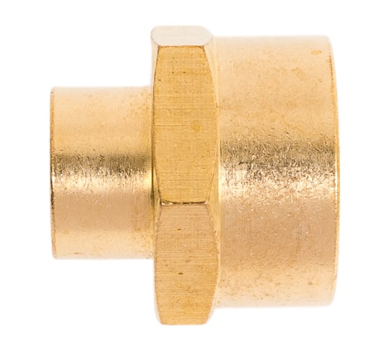 Соединитель резьбовой, внутр. резьба 1/2"x1/4" в блистере Rockforce RF-FF08/04(1833) 1