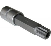 Головка-бита SPLINE 12-лучевая M14 с отверстием, 1/2"DR, L-55 мм Rockforce RF-34805514T(46911)