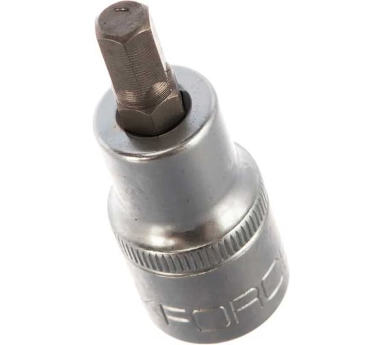 Головка-бита 6-гранная, 7 мм, 1/2"DR, L-55 мм Rockforce RF-34405507(46820)