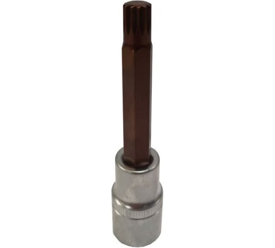 Головка-бита Premium SPLINE 12-лучевая M8, 1/2"DR, L-100 мм Rockforce RF-34810008 Premium(46912) 1