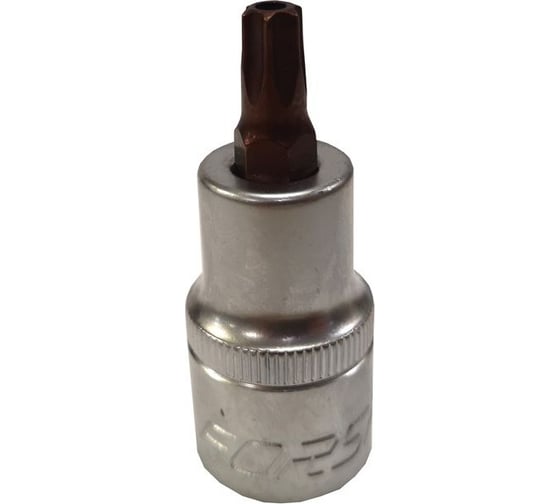 Головка-бита Premium TORX T45 с отверстием, 1/2"DR, L-55 мм Forsage F-34705545 Premium(46809)