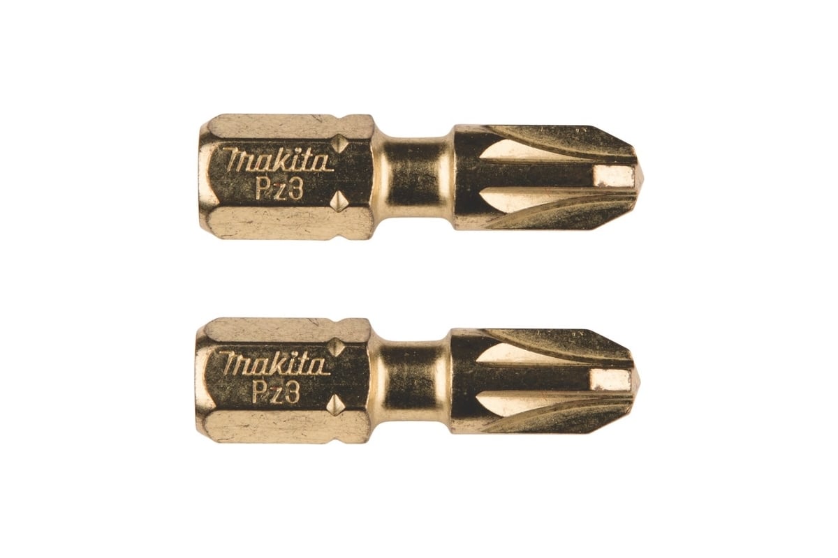 Бита Impact Gold (2 шт; PZ3; 25 мм) Makita B-28466 - выгодная цена .