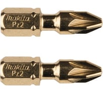 Бита Impact Gold (2 шт; PZ2; 25 мм) Makita B-28450