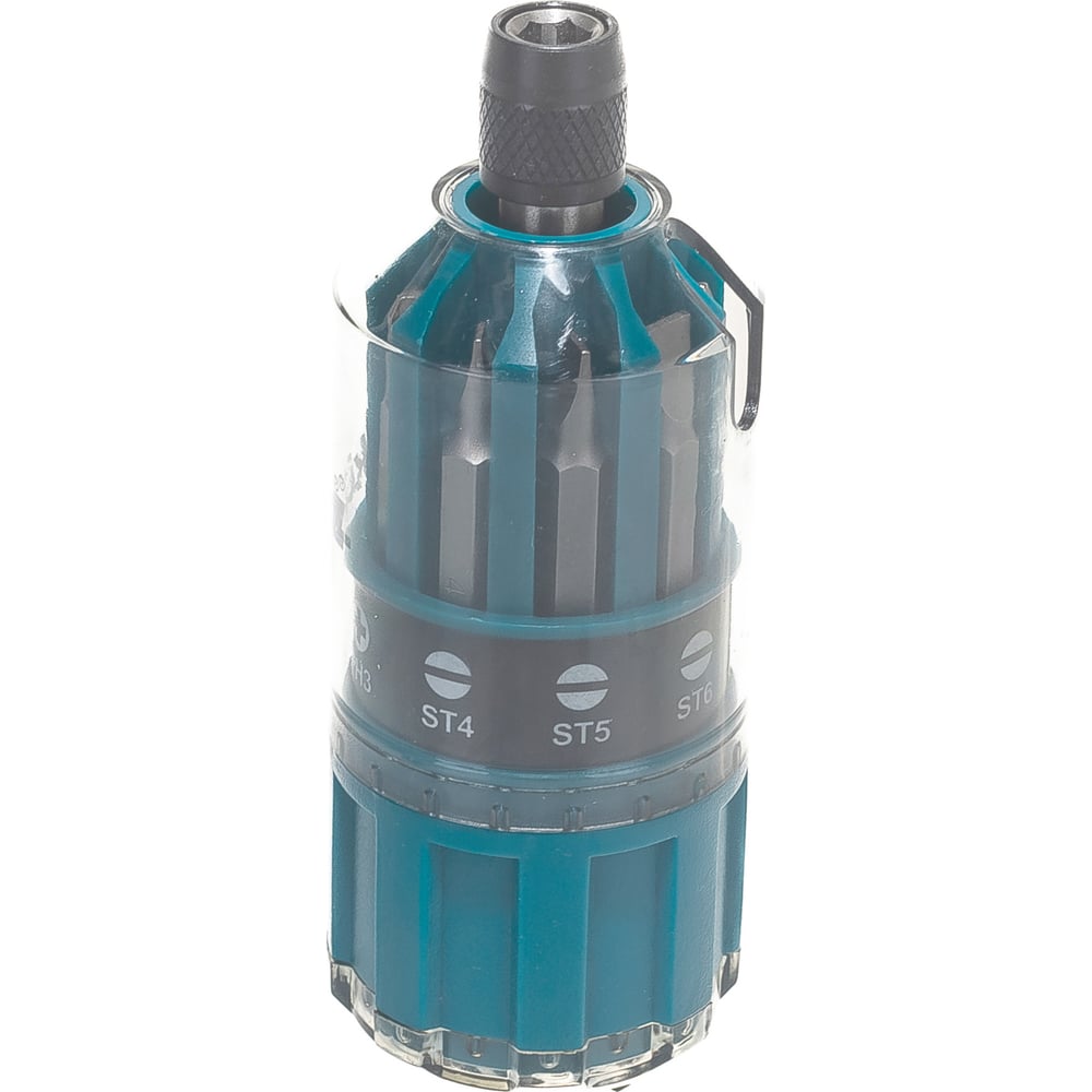 Набор бит с держателем 18 предметов, 6 наборов Makita B-28905-6 ...