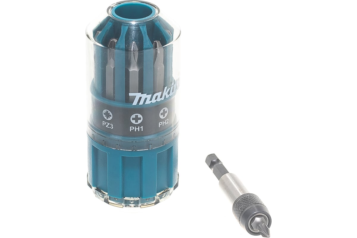 Набор бит с держателем 18 предметов, 6 наборов Makita B-28905-6 ...