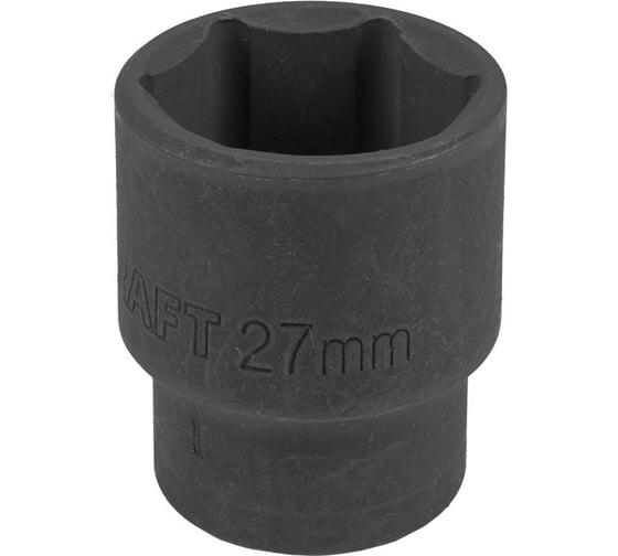 Головка 6-гранная 27 мм, 1/2"DR Forcekraft FK-44527K(59063)
