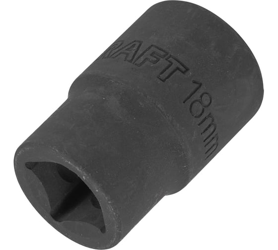 Головка 6-гранная 18 мм, 1/2"DR Forcekraft FK-44518K(59057)