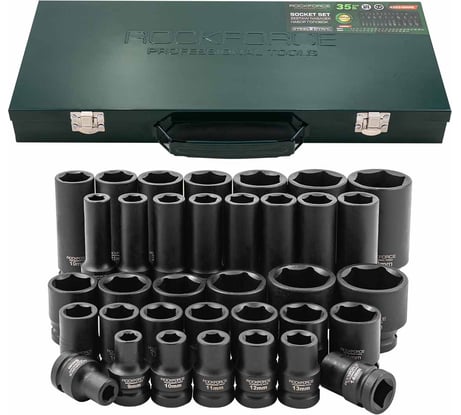 Набор головок 35 предметов Rockforce RF-4353-5MPB(59205)