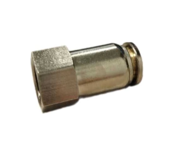 Фитинг Pegas MPCF08-02 металлический 8 мм, внутренняя резьба 1/4" Pegas pneumatic 6105