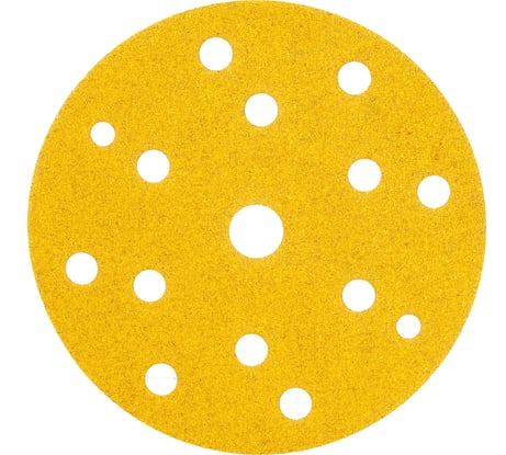 Абразив на бумажной основе 255Abrasive (10 шт; 15 отв; 150 мм; Р180) Schtaer 255Sc180
