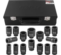 Набор головок ударных глубоких Forsage 3/4" 16 предметов, в кейсе F-6162-5MPB(18087)