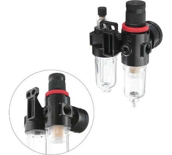 Блок подготовки воздуха 1/4" INTERTOOL PT-1431
