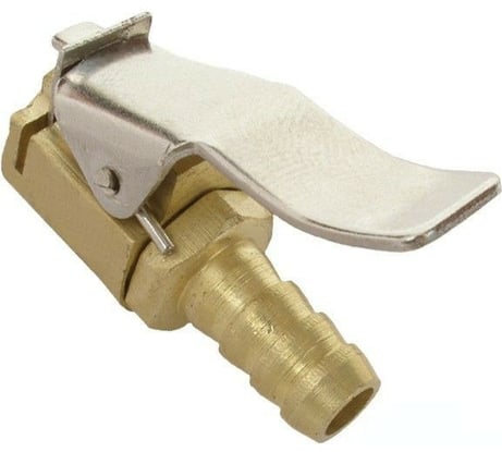 Наконечник на шланг елочка 6 мм к пистолету для подкачки INTERTOOL PT-5001