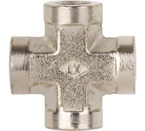 Соединение крестовое с внутренней резьбой 1/4" INTERTOOL PT-1864