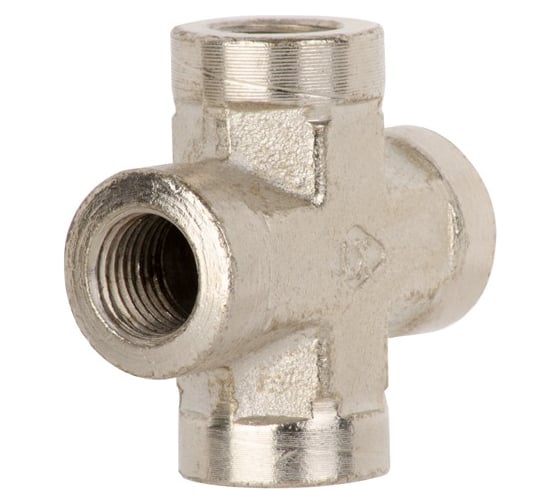 Соединение крестовое с внутренней резьбой 1/4" INTERTOOL PT-1864